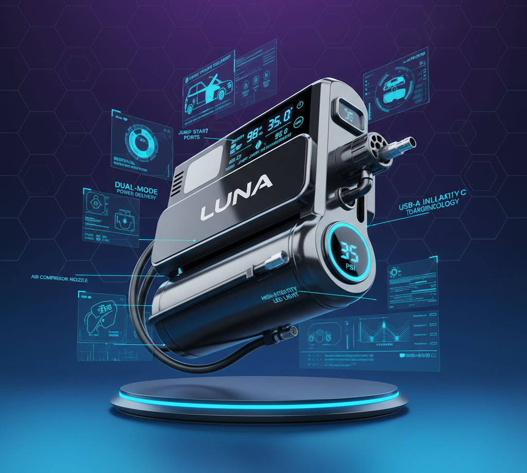 Luna Jump Starter Alternative View